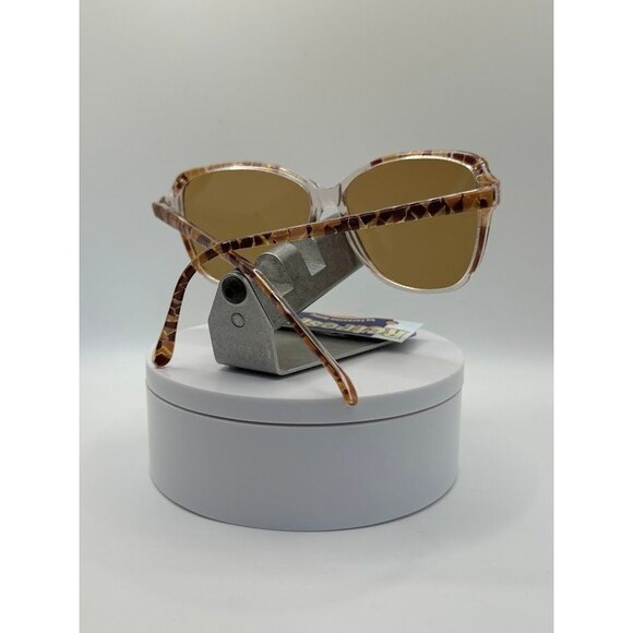 True Vintage Oversize Sunglasses | NOS Monochrome Style Brown Lens Oleg Cassini